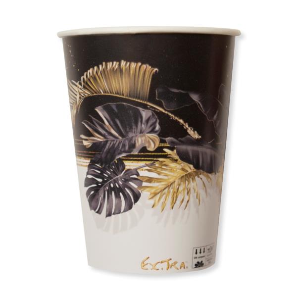 BICCHIERE COMPOSTABILE BLACK TROPICAL 1 BICCHIERE COMPOSTABILE BLACK TROPICAL