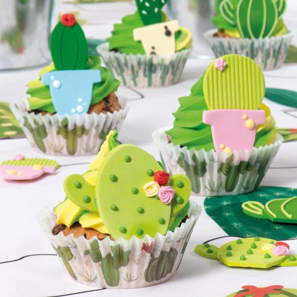 PIROTTINI MUFFIN Ø50 mm CACTUS pz.75 3 PIROTTINI MUFFIN Ø50 mm CACTUS pz.75