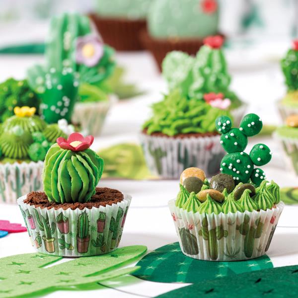 PIROTTINI MUFFIN Ø50 mm CACTUS pz.75 2 PIROTTINI MUFFIN Ø50 mm CACTUS pz.75