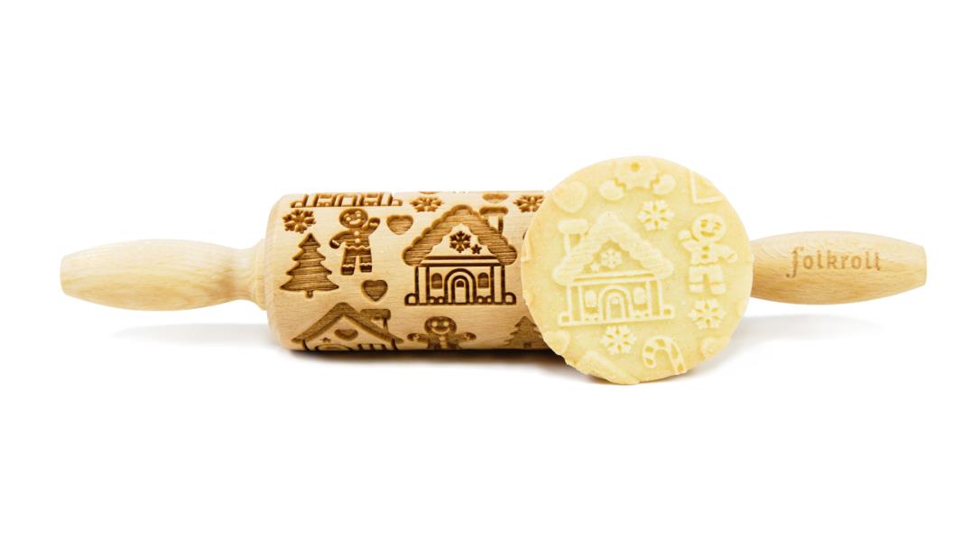 MATTARELLO LEGNO JUNIOR GINGERBREAD HOUSE pz.1 3 MATTARELLO LEGNO JUNIOR GINGERBREAD HOUSE pz.1