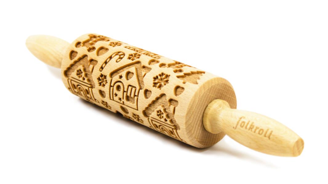 MATTARELLO LEGNO JUNIOR GINGERBREAD HOUSE pz.1 2 MATTARELLO LEGNO JUNIOR GINGERBREAD HOUSE pz.1