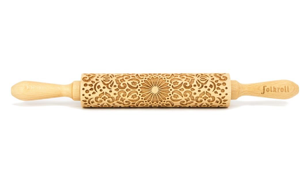 MATTARELLO LEGNO MEDIUM MANDALA pz.1 1 MATTARELLO LEGNO MEDIUM MANDALA pz.1