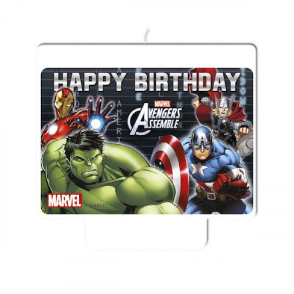 CANDELA AVENGERS HAPPY BIRTYHDAY