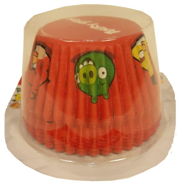 PIROTTINI MUFFIN ANGRY BIRDS PZ.50 2 PIROTTINI MUFFIN ANGRY BIRDS PZ.50