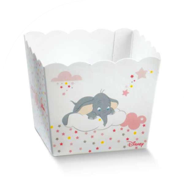 BOX PORTACAMELLE DUMBO ROSA 16,5X16,5X12 PZ.1