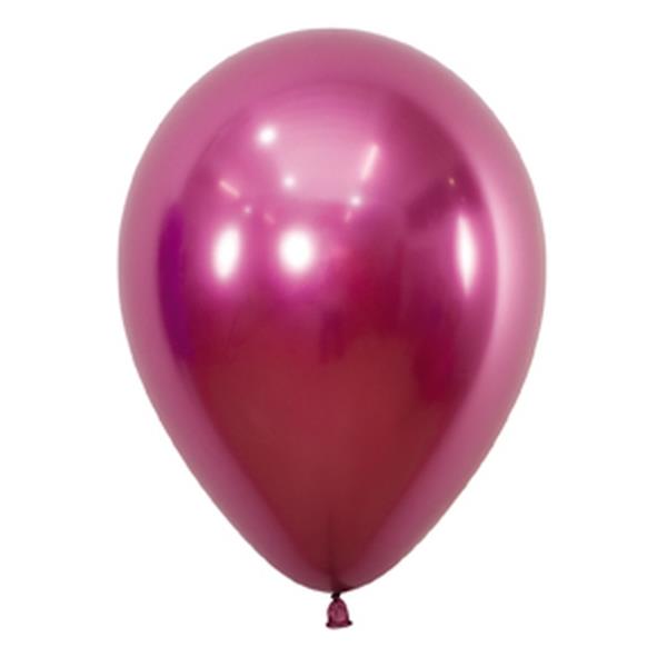 PALLONCINO LATTICE REFLEX FUXIA 12" PZ.12