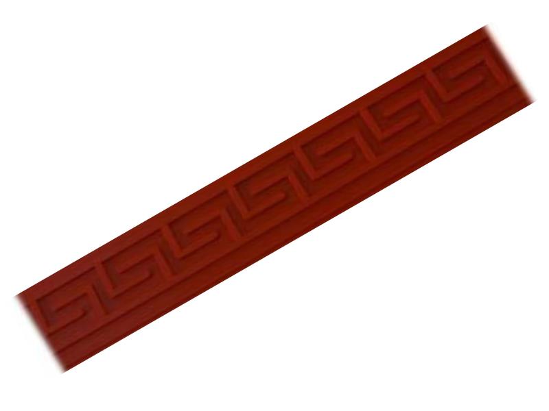STRISCIA IN SILICONE PER BORDO CROSTATA DECORO RILIEVO GRECO L53xh.3,5 cm. PZ.1 SILIKOMART 1 STRISCIA IN SILICONE PER BORDO CROSTATA DECORO RILIEVO GRECO L53xh.3,5 cm. PZ.1 SILIKOMART