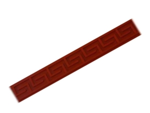 STRISCIA IN SILICONE PER BORDO CROSTATA DECORO RILIEVO GRECO PICCOLO L53xh.3 cm. PZ.1 SILIKOMART