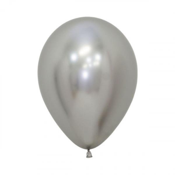 PALLONCINO LATTICE REFLEX ARGENTO 12" PZ.12 1 PALLONCINO LATTICE REFLEX ARGENTO 12" PZ.12