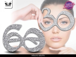 OCCHIALI GLITTER 60 ANNI MOOD