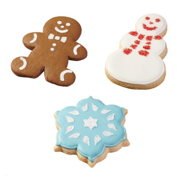 SET 3 TAGLIAPASTA STENCIL NATALE 2 SET 3 TAGLIAPASTA STENCIL NATALE