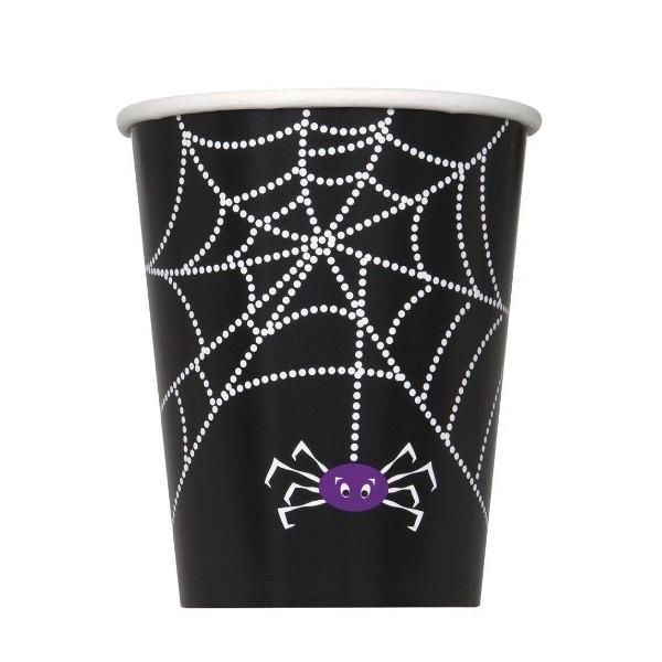 BICCHIERE SPIDER WEB RAGNATELA CON RAGNO 1 BICCHIERE SPIDER WEB RAGNATELA CON RAGNO