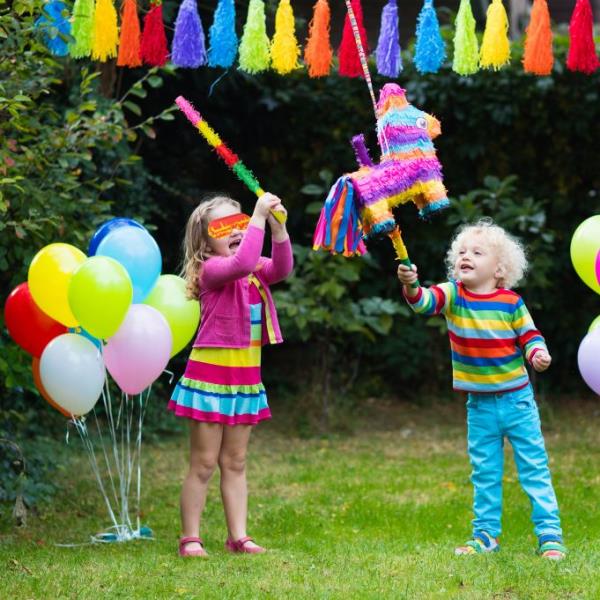 BASTONE PER PINATA 50x2,5 cm. 2 BASTONE PER PINATA 50x2,5 cm.