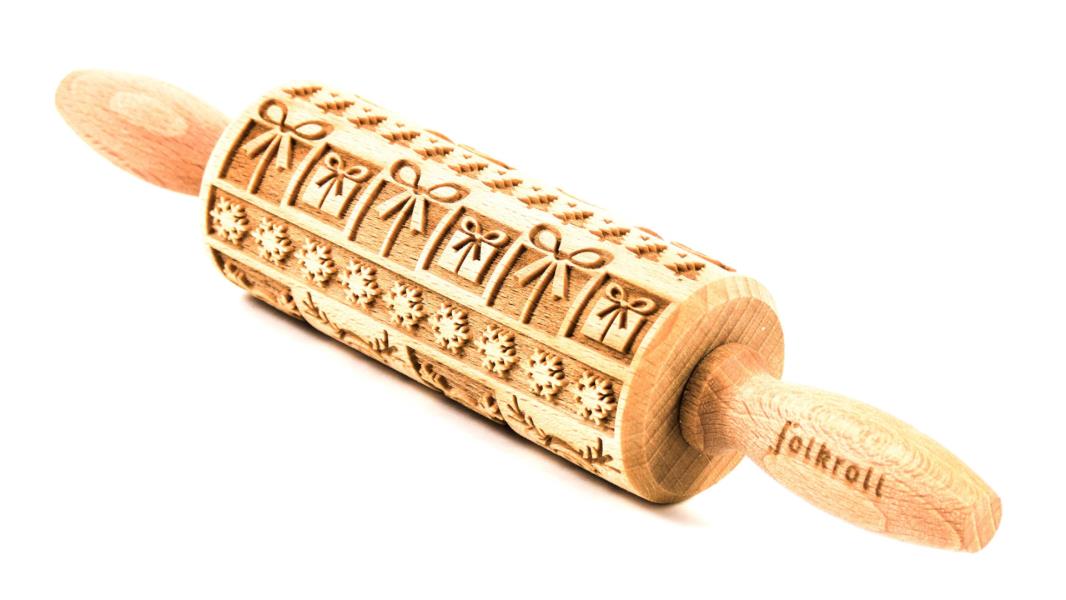 MATTARELLO LEGNO JUNIOR CHRISTMAS JOY pz.1 3 MATTARELLO LEGNO JUNIOR CHRISTMAS JOY pz.1
