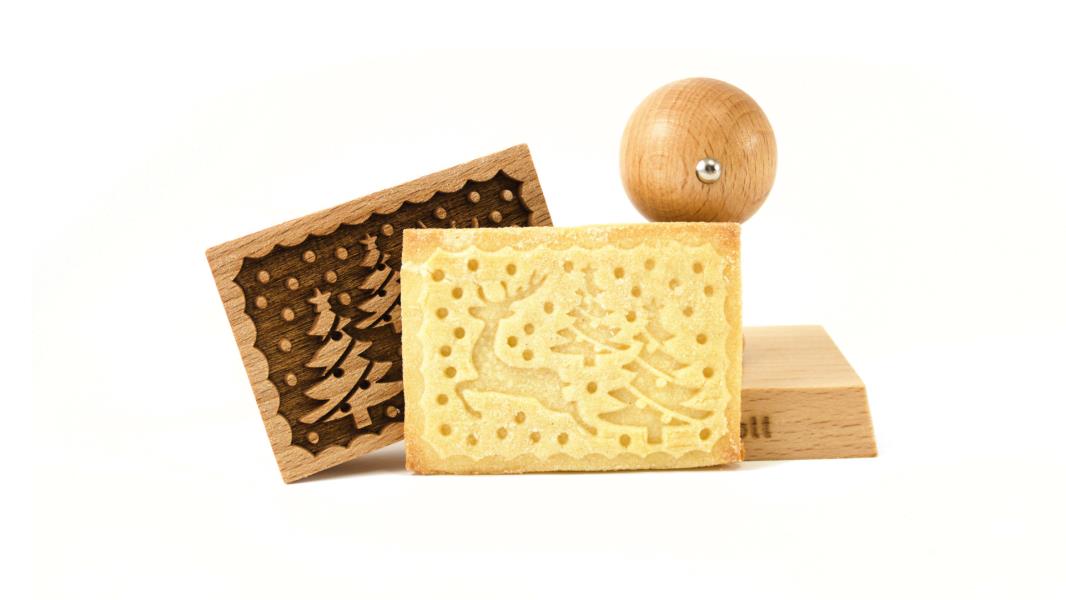 TIMBRO LEGNO RETTANGOLARE 70x50 mm. REINDEER CHRISTMAS pz.1 3 TIMBRO LEGNO RETTANGOLARE 70x50 mm. REINDEER CHRISTMAS pz.1