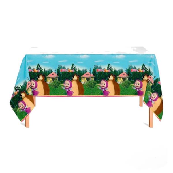 TOVAGLIA PVC MASHA E ORSO 120x180 cm. pz.1 2 TOVAGLIA PVC MASHA E ORSO 120x180 cm. pz.1