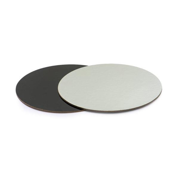DISCHI ACCOPPIATI ARGENTO/NERO H. 3 mm. DISPONIBILE IN VARIE MISURE pz.1 1 DISCHI ACCOPPIATI ARGENTO/NERO H. 3 mm. DISPONIBILE IN VARIE MISURE pz.1