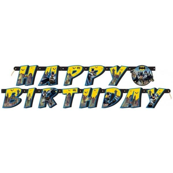 FESTONE HAPPY BIRTHYDAY BATMAN 1 FESTONE HAPPY BIRTHYDAY BATMAN