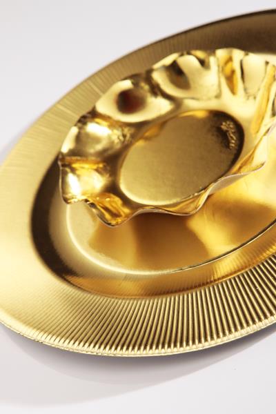 PIATTO MAX RIGHE ORO LUCIDO Ex.Tra. pz.4 2 PIATTO MAX RIGHE ORO LUCIDO Ex.Tra. pz.4