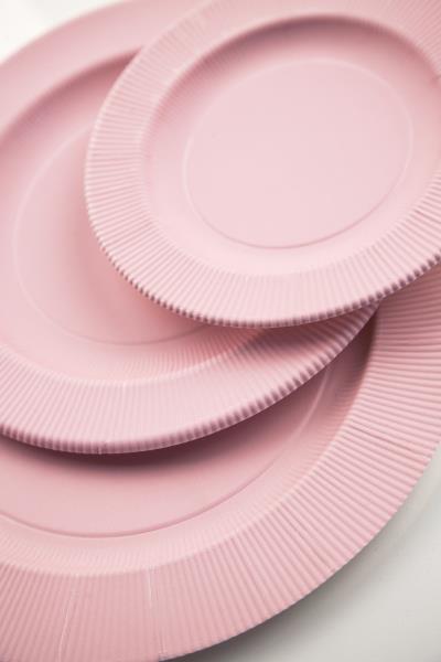 PIATTO PIANO RIGHE ROSE QUARTZ Ex.Tra.™