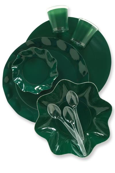 BICCHIERE KRISTAL VERDE SCURO EX.TRA. pz.10 2 BICCHIERE KRISTAL VERDE SCURO EX.TRA. pz.10