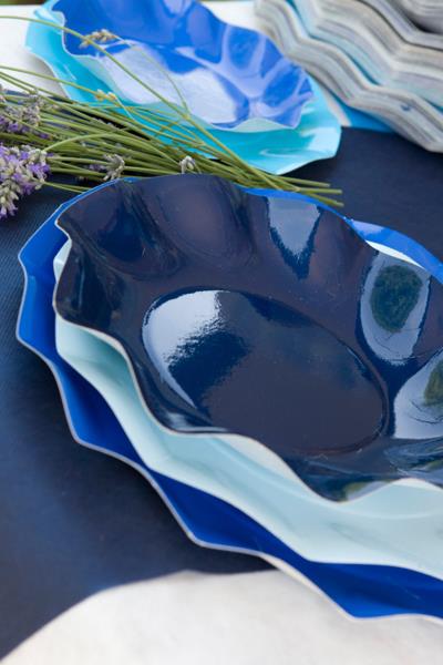 PIATTO DESSERT BLU EX.TRA. pz.8