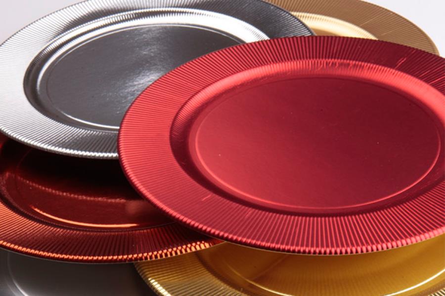 PIATTO MAX RIGHE ROSSO SATINATO PZ.4 Ex.Tra.™ 3 PIATTO MAX RIGHE ROSSO SATINATO PZ.4 Ex.Tra.™