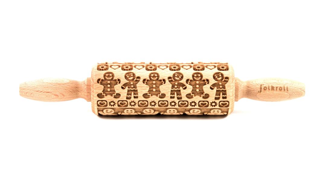 MATTARELLO LEGNO JUNIOR GINGERBREADMAN pz.1 1 MATTARELLO LEGNO JUNIOR GINGERBREADMAN pz.1