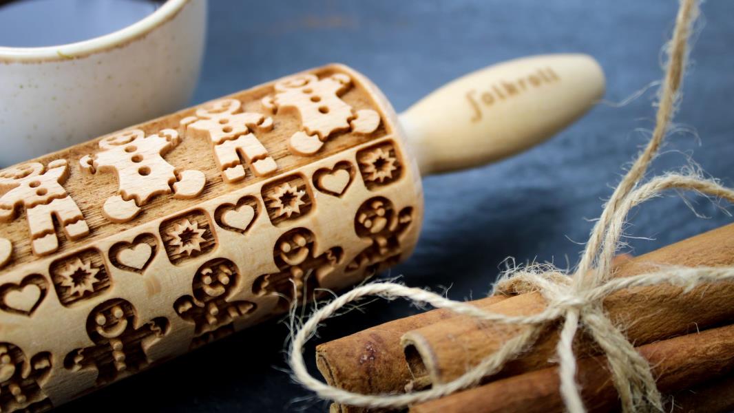 MATTARELLO LEGNO JUNIOR GINGERBREADMAN pz.1 6 MATTARELLO LEGNO JUNIOR GINGERBREADMAN pz.1