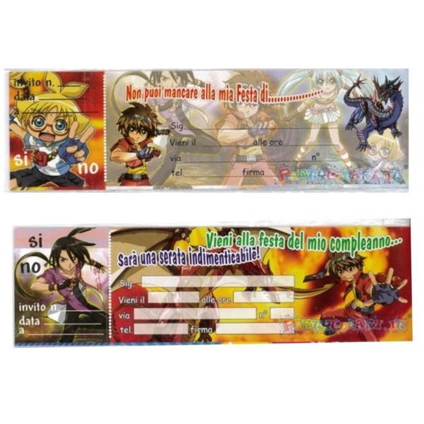 INVITI PZ.20 BAKUGAN 1 INVITI PZ.20 BAKUGAN