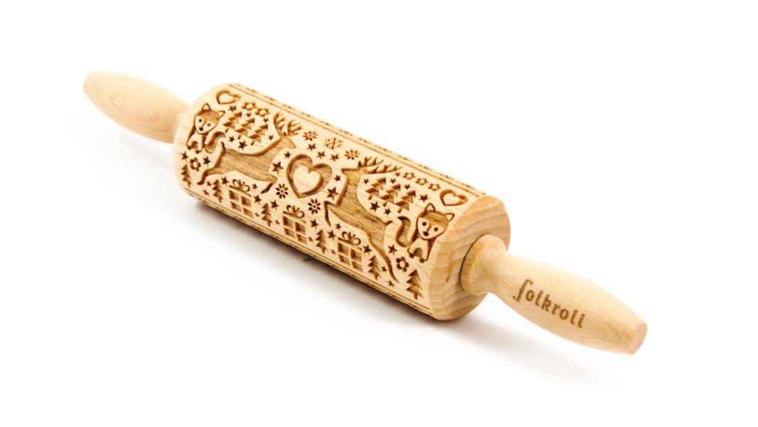 MATTARELLO LEGNO JUNIOR MAGIC CHRISTMAS pz.1 3 MATTARELLO LEGNO JUNIOR MAGIC CHRISTMAS pz.1