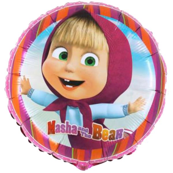 PALLONCINO MYLAR 18'' MASHA E ORSO