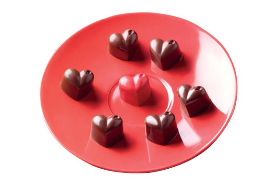 STAMPO SILICONE CIOCCOLATINI A CUORE SILIKOMART