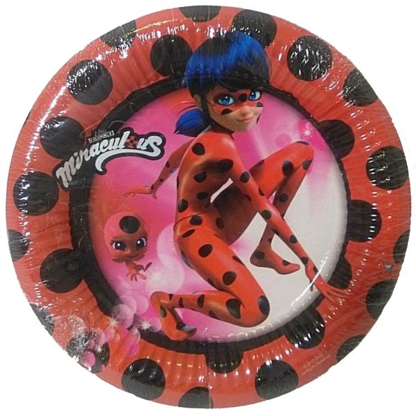 PIATTO CM.18 MIRACOULOS LADYBUG
