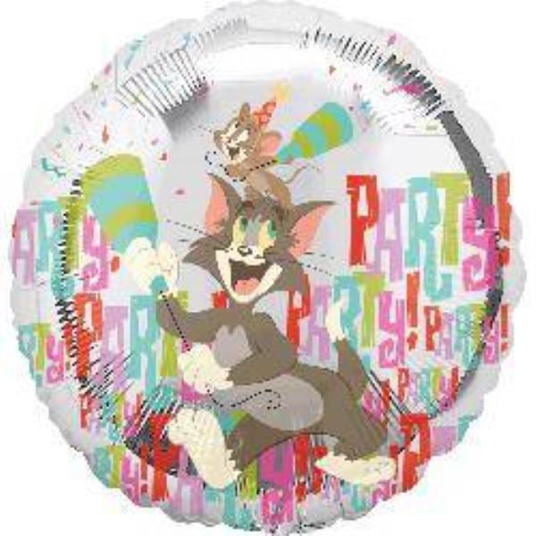 PALLONCINO MYLAR 18'' TOM & JERRY 1 PALLONCINO MYLAR 18'' TOM & JERRY