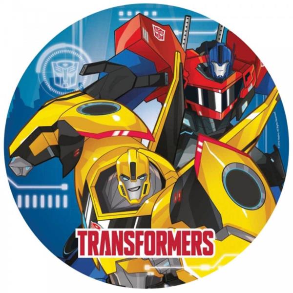 PIATTO Ø23 cm. TRANSFORMERS PZ.8 1 PIATTO Ø23 cm. TRANSFORMERS PZ.8