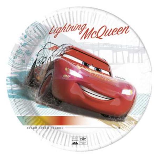PIATTO Ø19,5 cm. COMPOSTABILE CARS HIGH SPEED pz.8 1 PIATTO Ø19,5 cm. COMPOSTABILE CARS HIGH SPEED pz.8