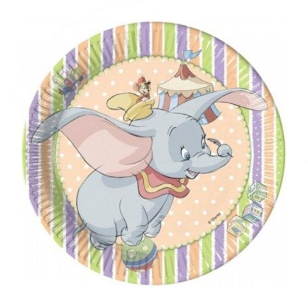 PIATTO Ø23 cm. DUMBO pz.10 1 PIATTO Ø23 cm. DUMBO pz.10