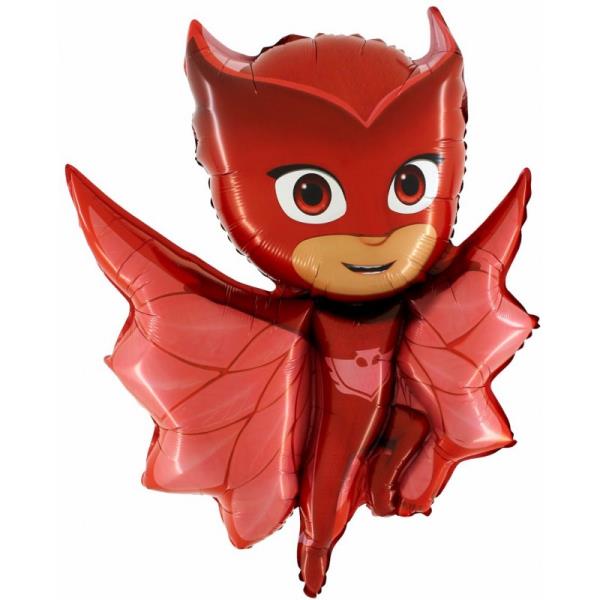 PALLONCINO MYLAR SUPER PIGIAMINI PJMASKS "GUFETTA" pz.1 1 PALLONCINO MYLAR SUPER PIGIAMINI PJMASKS "GUFETTA" pz.1