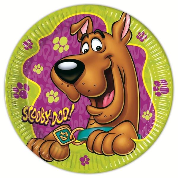 PIATTO CM.23 SCOOBY DOO FUN