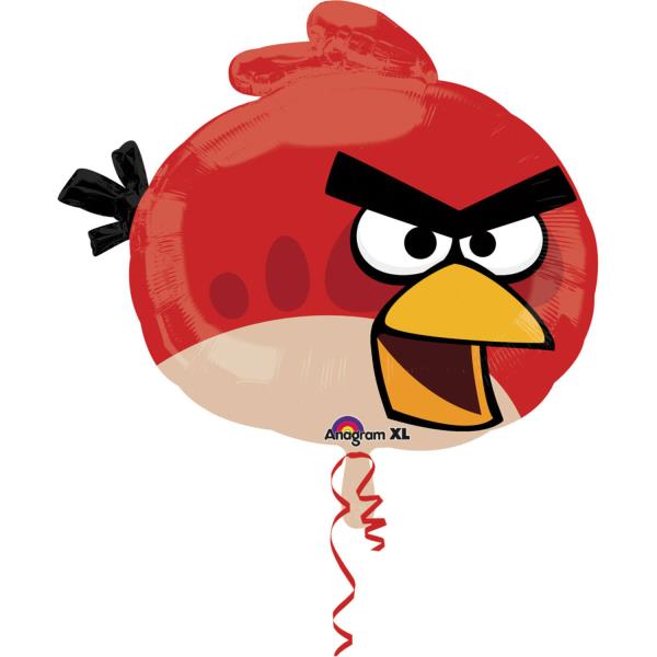 PALLONCINO MYLAR SUPER SHAPE ANGRY BIRDS 1 PALLONCINO MYLAR SUPER SHAPE ANGRY BIRDS