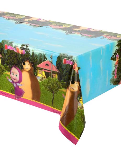TOVAGLIA PVC MASHA E ORSO 120x180 cm. pz.1 1 TOVAGLIA PVC MASHA E ORSO 120x180 cm. pz.1