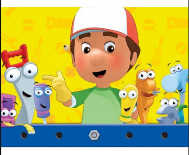 TOVAGLIA PVC HANDY MANNY 1 TOVAGLIA PVC HANDY MANNY