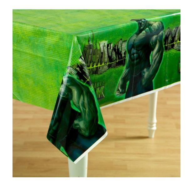 TOVAGLIA PVC HULK 120x180 cm. pz.1 1 TOVAGLIA PVC HULK 120x180 cm. pz.1