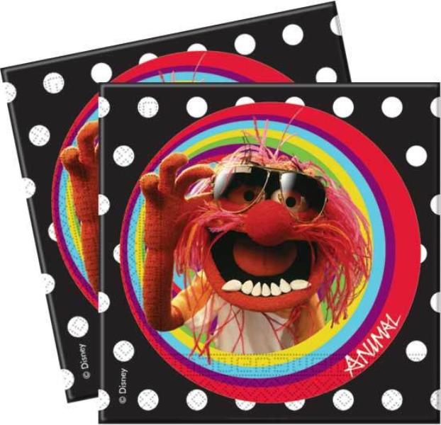 TOVAGLIOLO 33x33 cm. THE MUPPETS PZ.20 1 TOVAGLIOLO 33x33 cm. THE MUPPETS PZ.20
