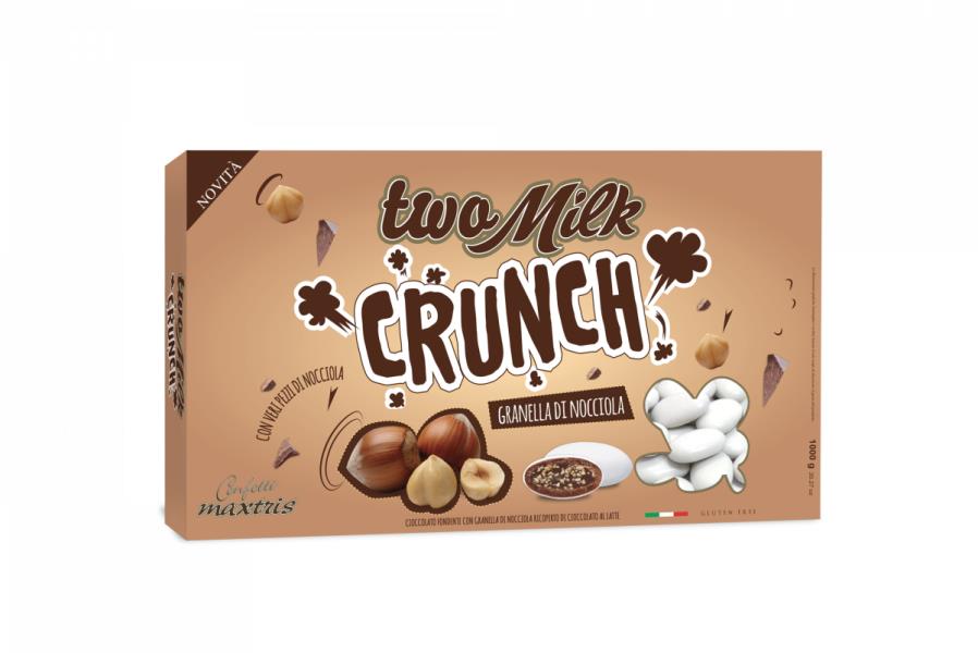 CONFETTI TWO MILK CRUNCH GRANELLA DI NOCCIOLA 1 CONFETTI TWO MILK CRUNCH GRANELLA DI NOCCIOLA