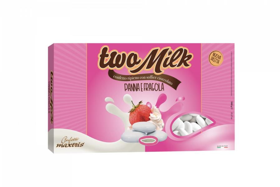 CONFETTI TWO MILK PANNA E FRAGOLA