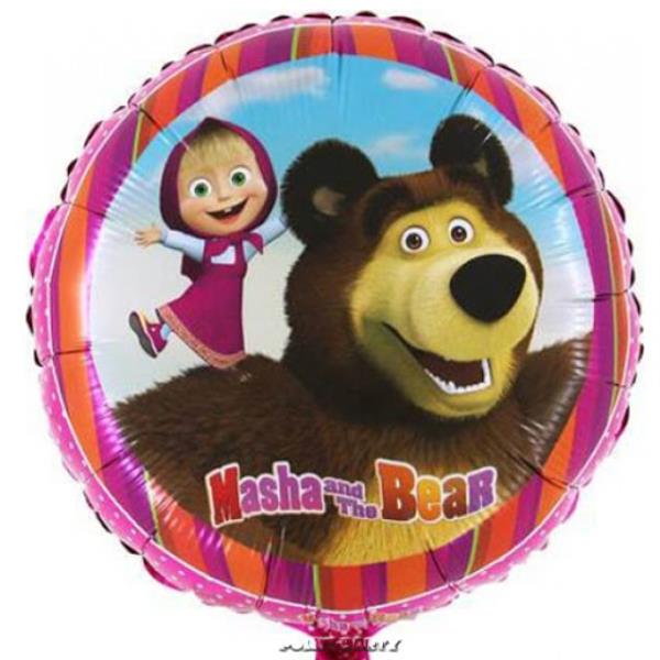 PALLONCINO MYLAR 18'' MASHA E ORSO