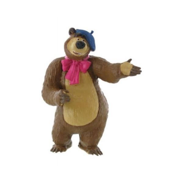 PERSONAGGIO PVC ORSO ARTISTA MASHA 1 PERSONAGGIO PVC ORSO ARTISTA MASHA