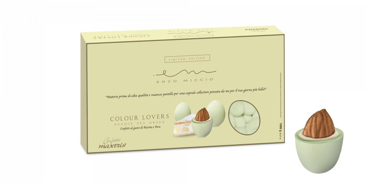MAXTRIS NUANCE PEA GREEN GUSTO RICOTTA E PERA 1 MAXTRIS NUANCE PEA GREEN GUSTO RICOTTA E PERA